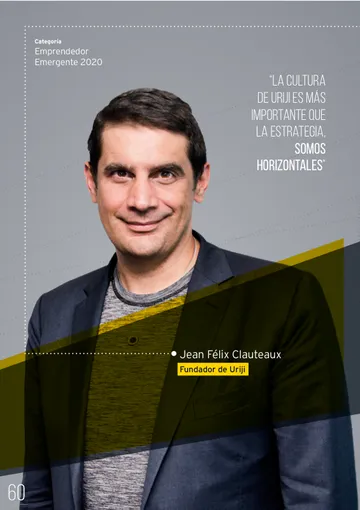 Portada del perfil de Jean Clauteaux en la publicación EY Líder Inspirador Emprendedor 2020